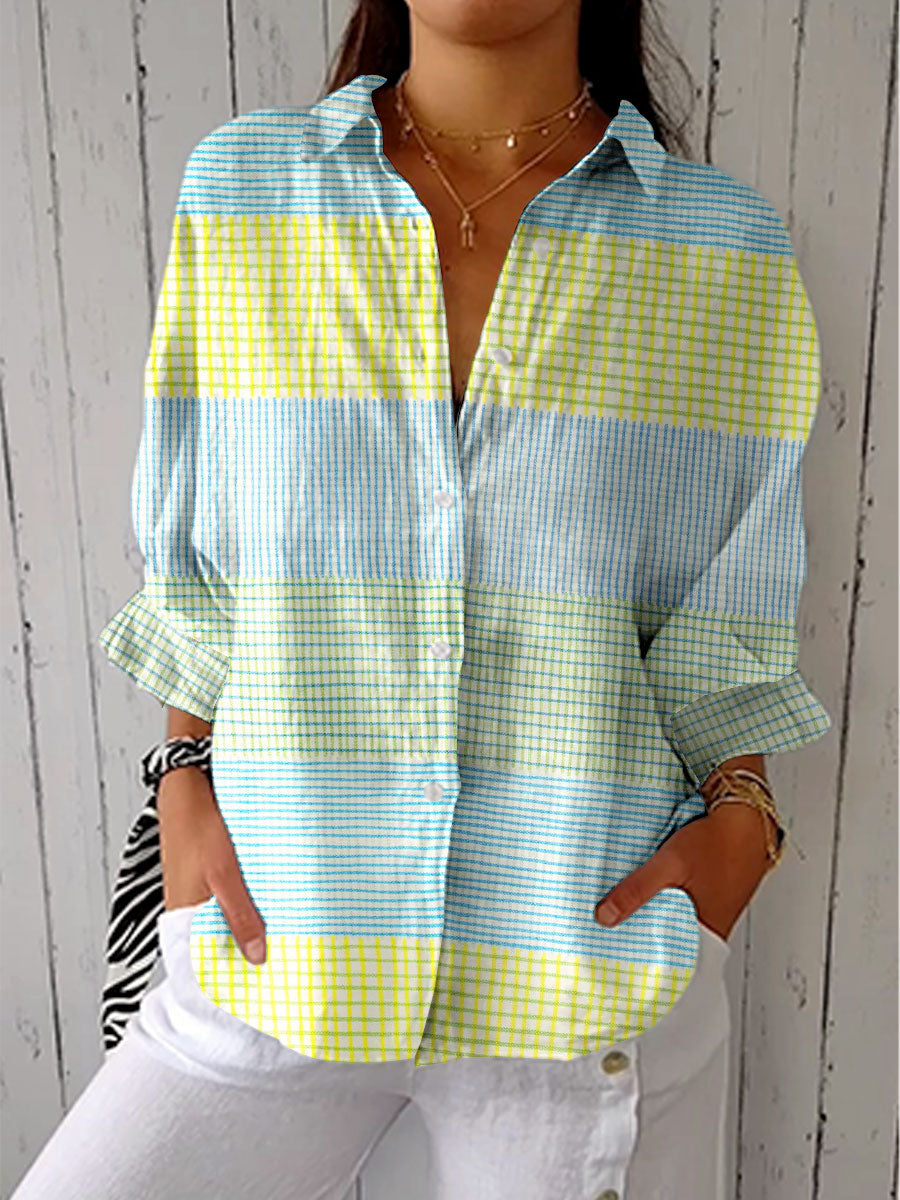 Elegant Striped Blouse for Women