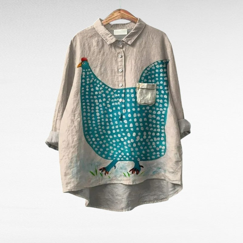 Stylish Beige Blouse for Women