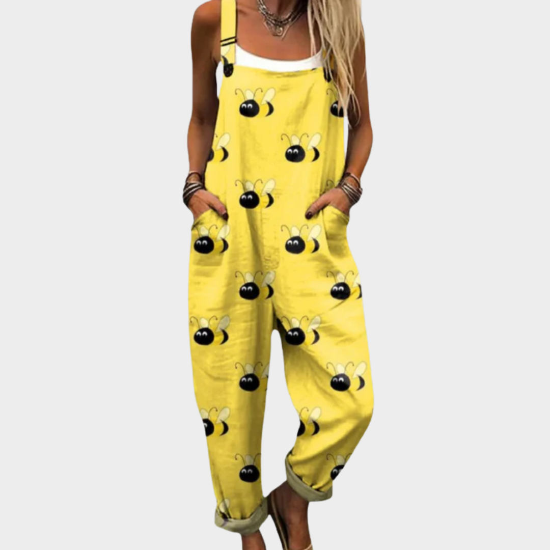 Effortless Yellow Jumpsuit for Women