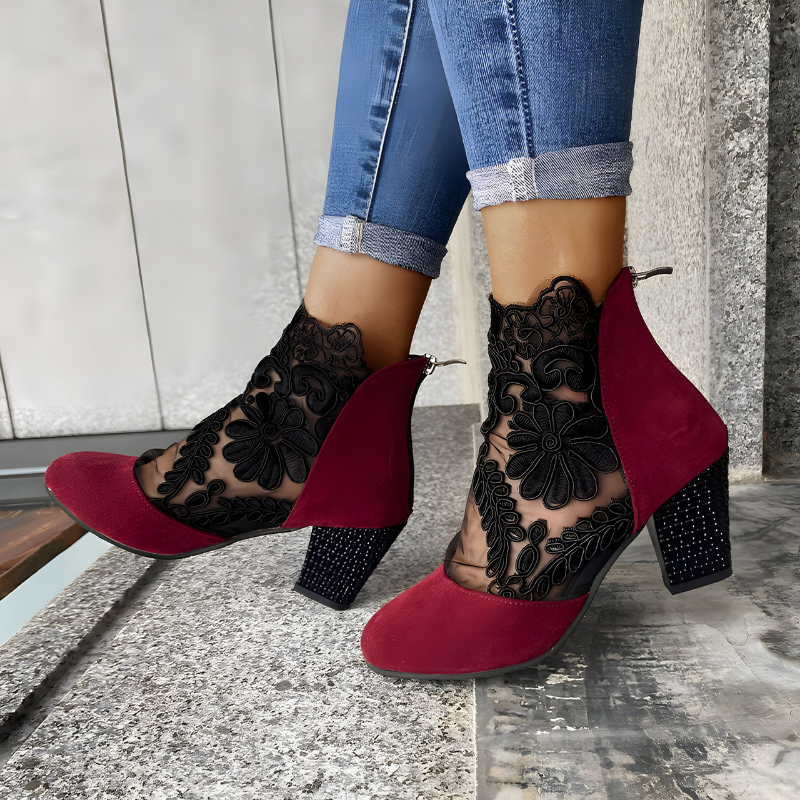 Comfortable Heels for Women with Orthopedic Breathable Style