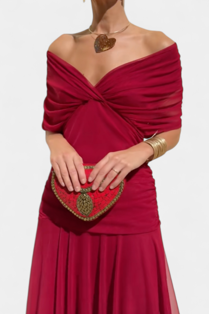 Stylish Floral Mini Dress for Women with Off Shoulder