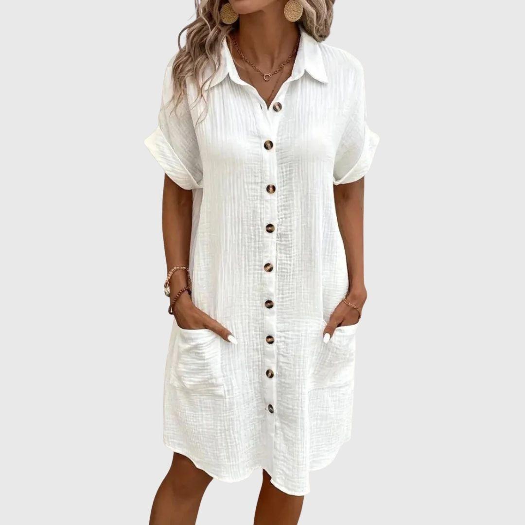 Stylish Evening Dress for Women with V Neck Formal Wedding Guest Style