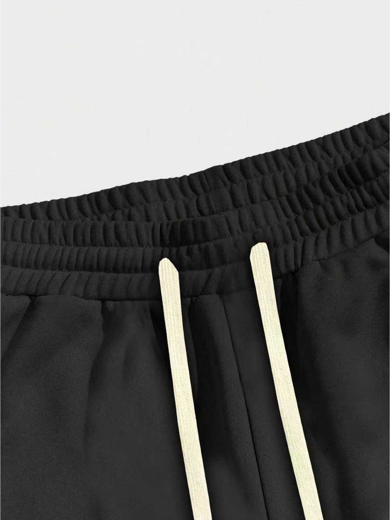 Effortless Black Cargo Pants for Women with Drawstring High Waist Wide Leg Style