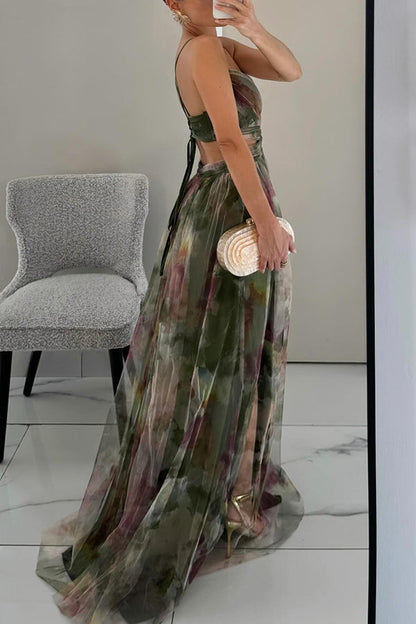 Elegant Flowy Maxi Dress for Women