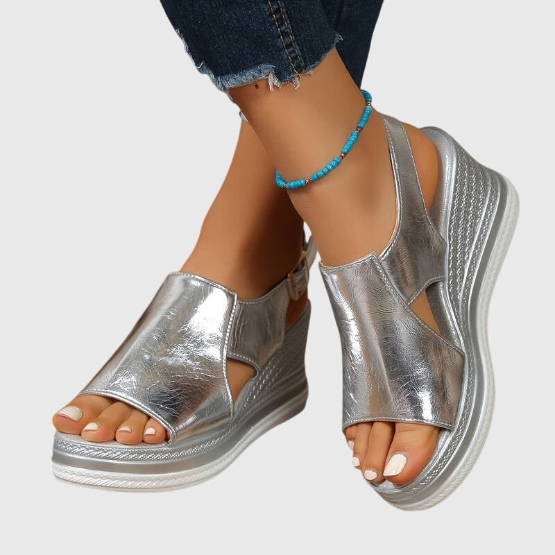 Comfortable Orthopedic Sandals for Women with Open Toe Cushioned Style