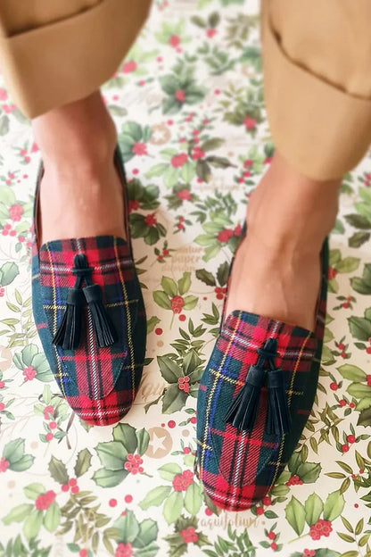 Comfortable Red Loafers for Men