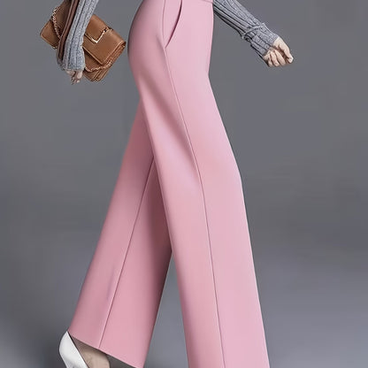 Effortless Wide Leg Pants for Women with High Waist