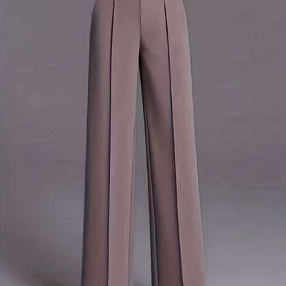 Effortless Wide Leg Pants for Women with High Waist