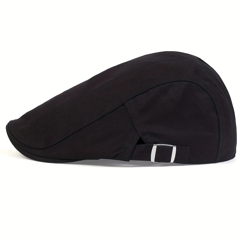 Comfortable Cap for Men with Retro Driver Design