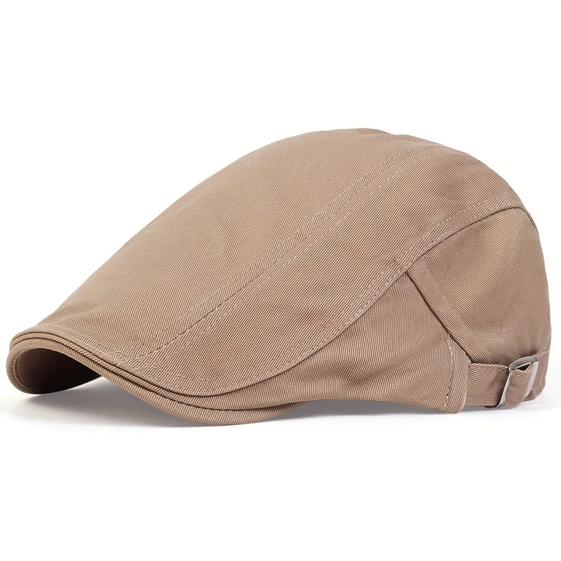 Comfortable Cap for Men with Retro Driver Design