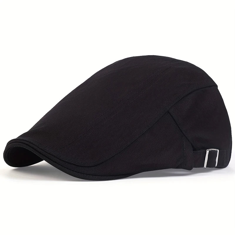 Comfortable Cap for Men with Retro Driver Design