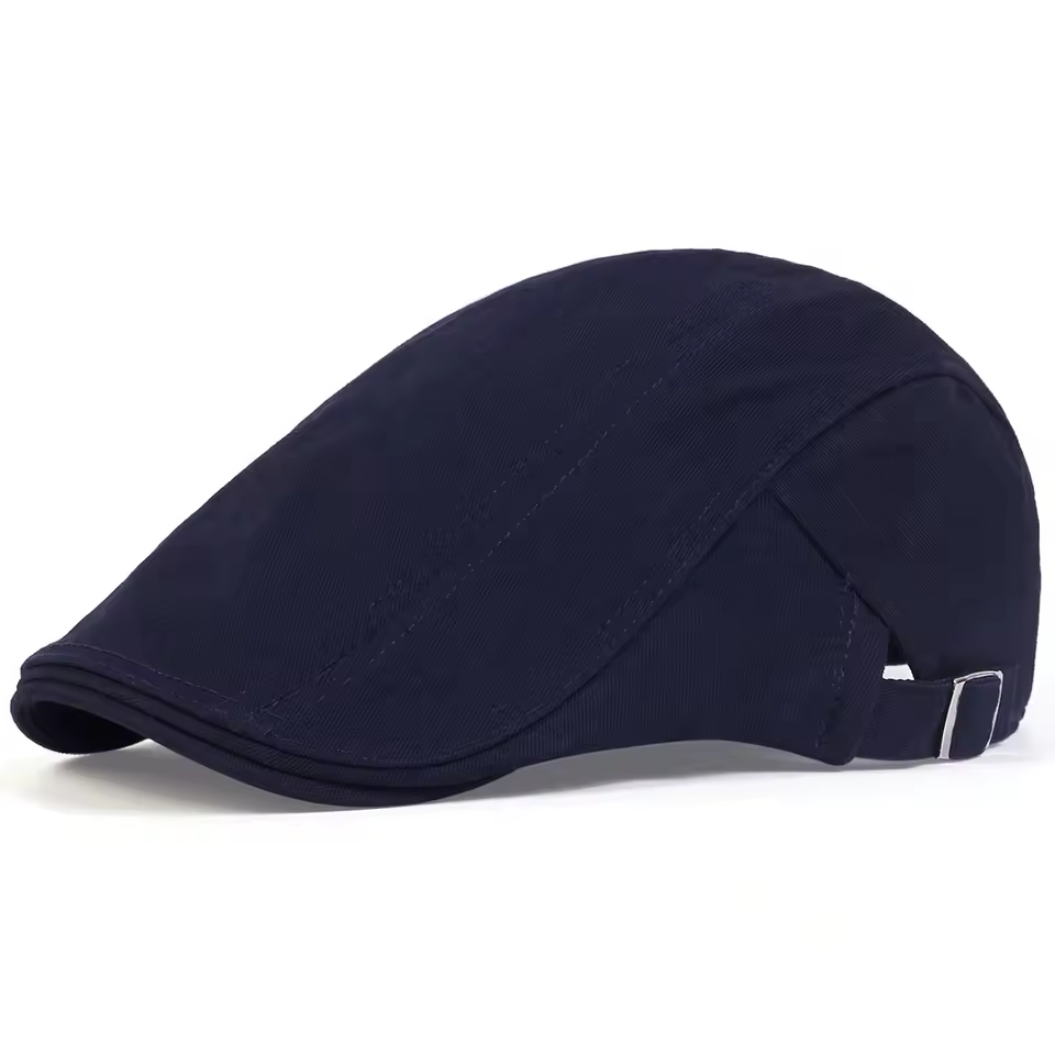 Comfortable Cap for Men with Retro Driver Design