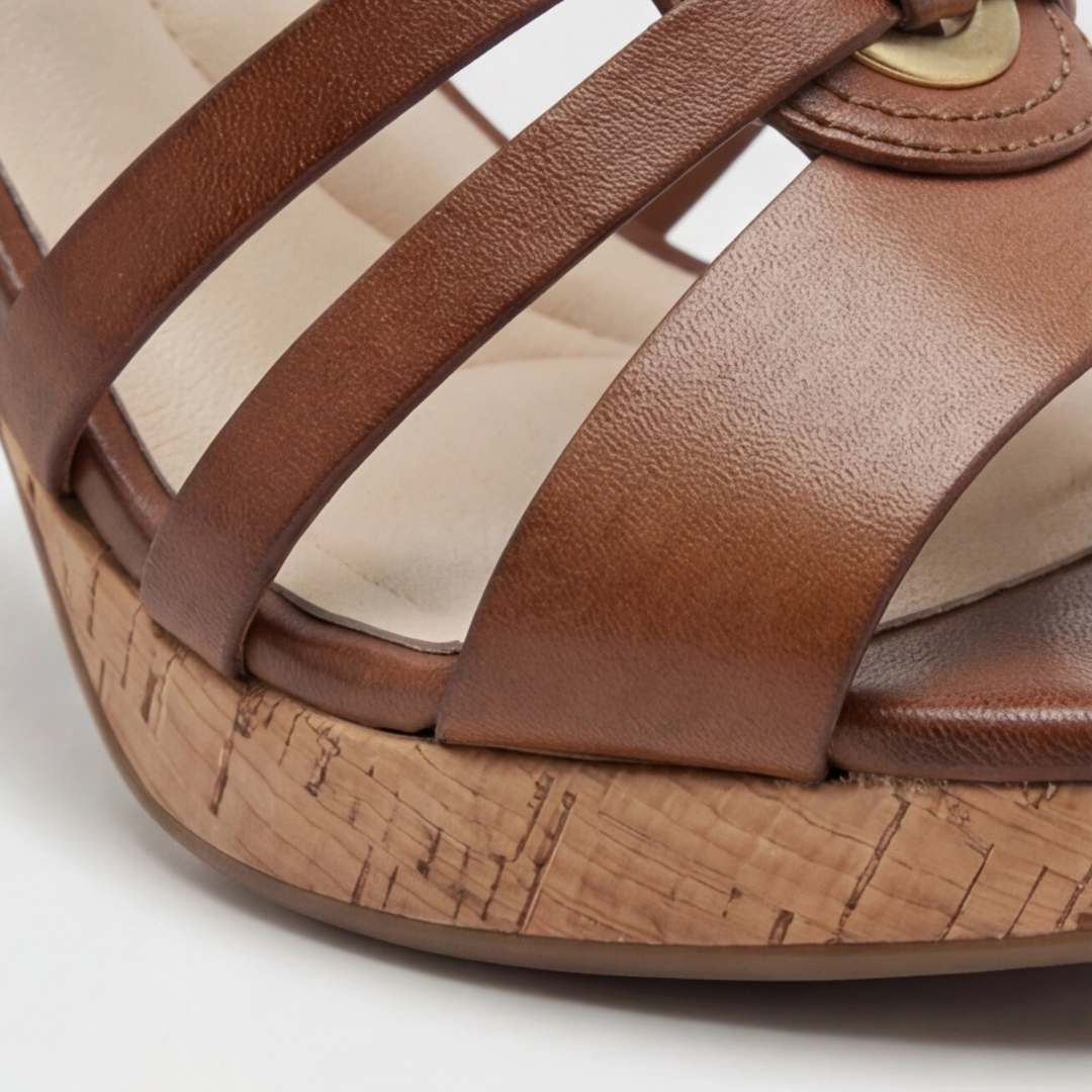 Comfortable Heels for Women with Open Toe Orthopedic Cushioned Style