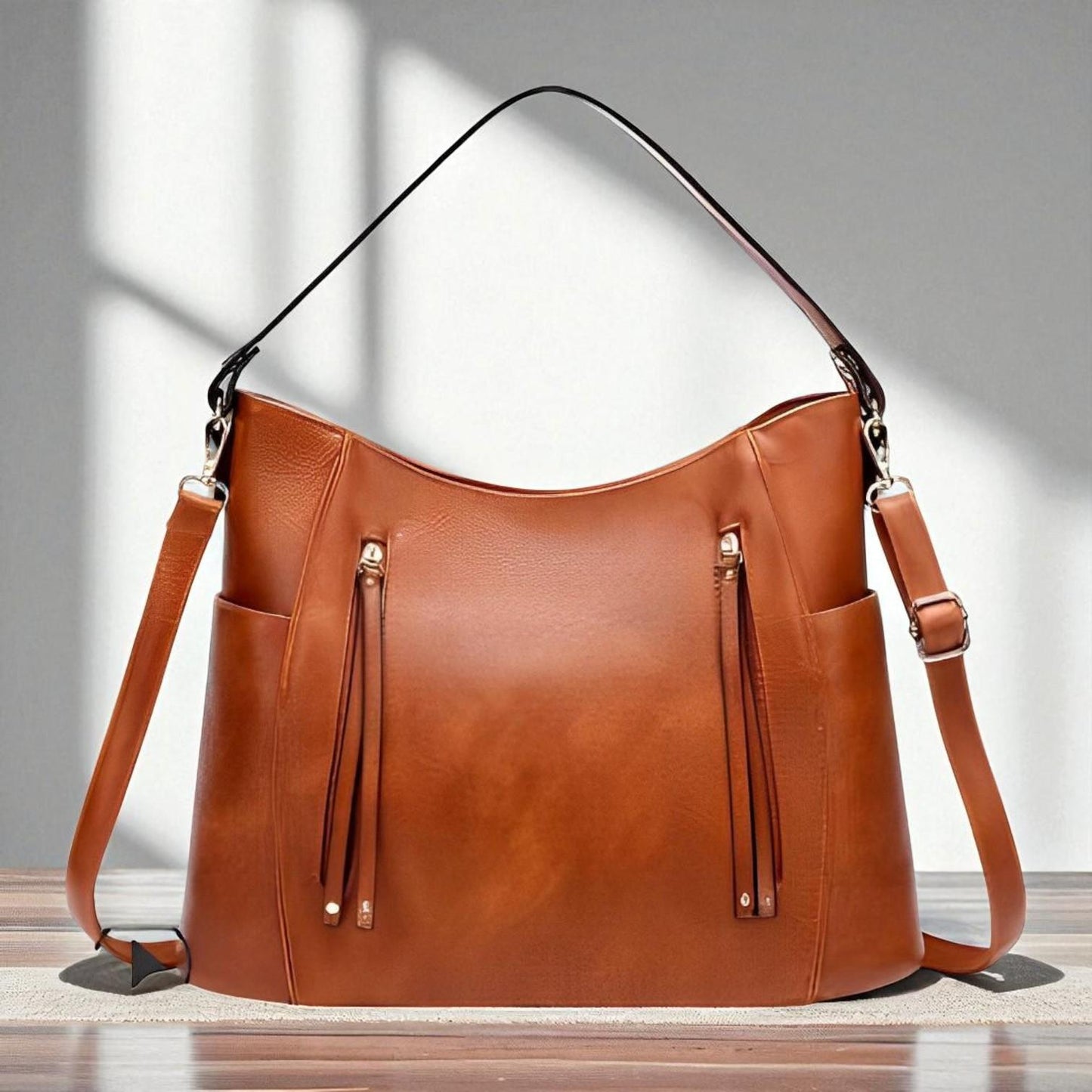 Effortless Shoulder Bag for Women with Vintage Design
