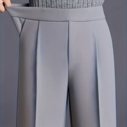 Effortless Wide Leg Pants for Women with High Waist