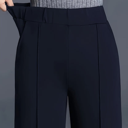 Effortless Wide Leg Pants for Women with High Waist