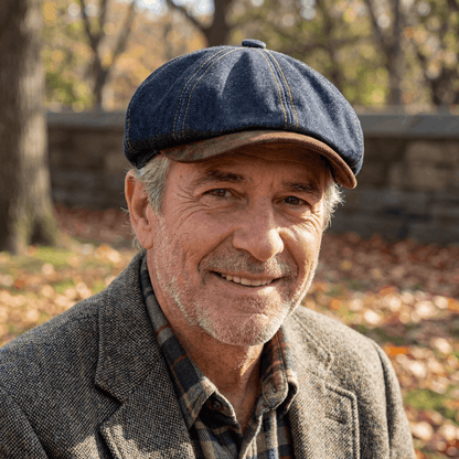 Effortless Cap for Men with Vintage Small Design