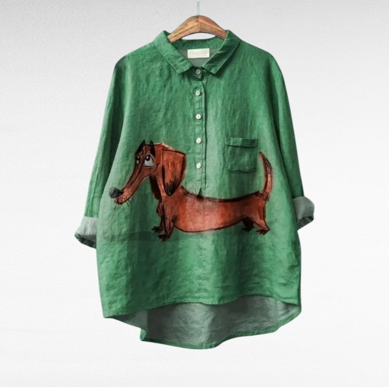 Stylish Green Blouse for Women