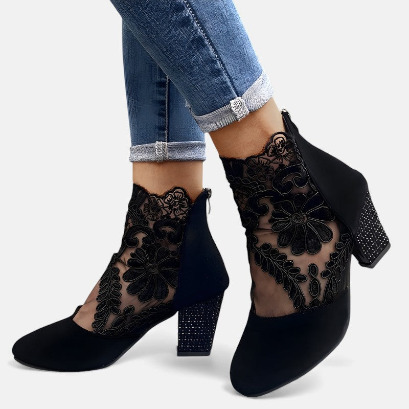 Comfortable Heels for Women with Orthopedic Breathable Cushioned Style