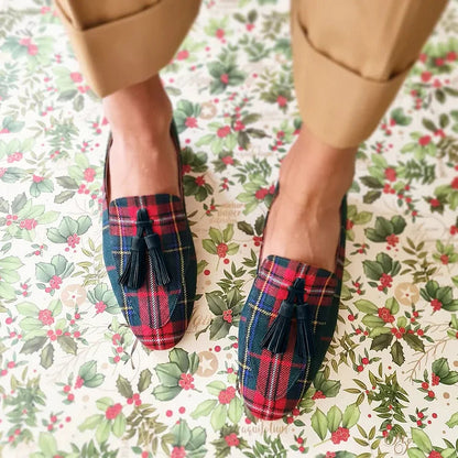 Comfortable Red Loafers for Men