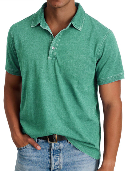 Stylish Flowy Polo Shirt for Men