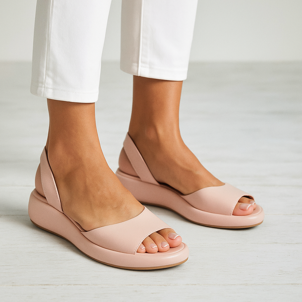 Comfortable Sandals for Women with Open Toe Slingback Cushioned Style