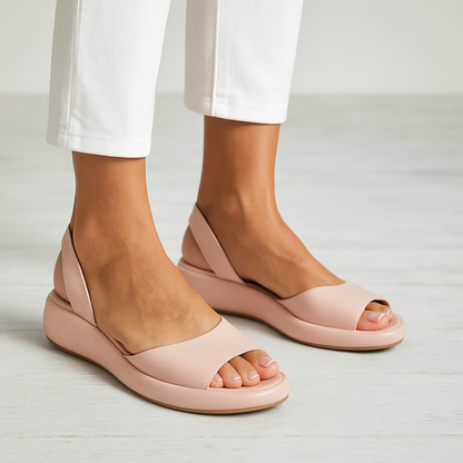 Comfortable Sandals for Women with Open Toe Slingback Cushioned Style