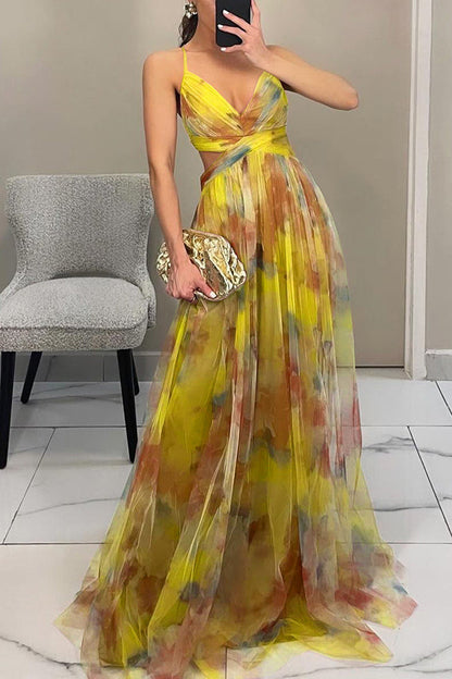 Elegant Flowy Maxi Dress for Women