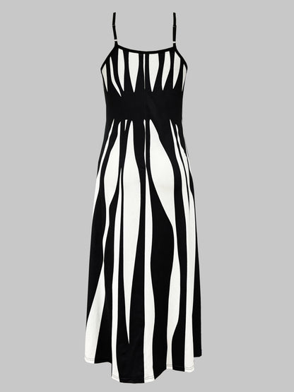 Effortless Maxi Dress for Women with V Neck