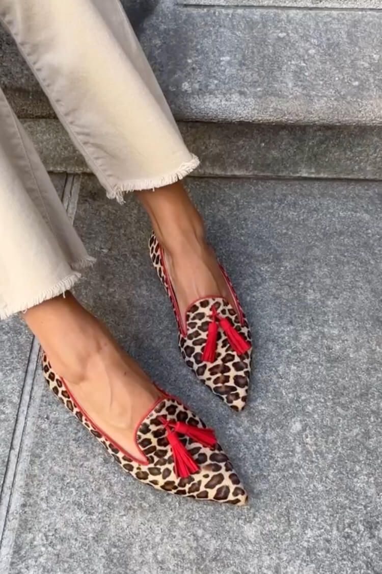 Comfortable Sandals for Women with Tassel Style