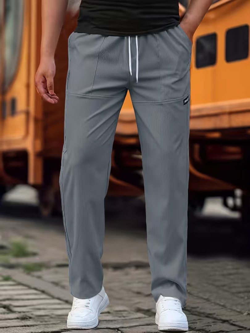 Stylish Pants for Men with Straight Leg