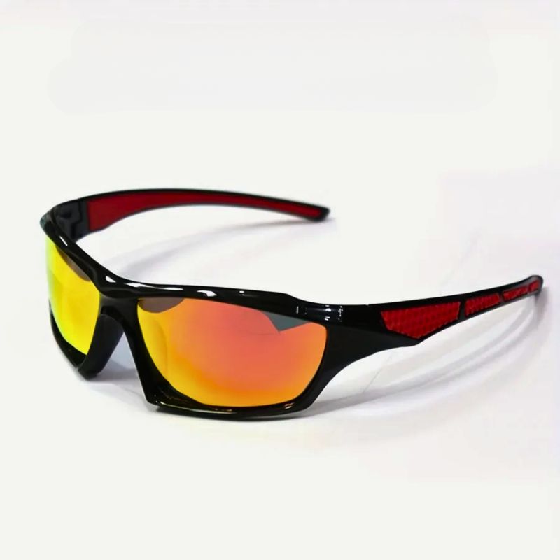 Comfortable Sunglasses for Men with Polarized Shield Design