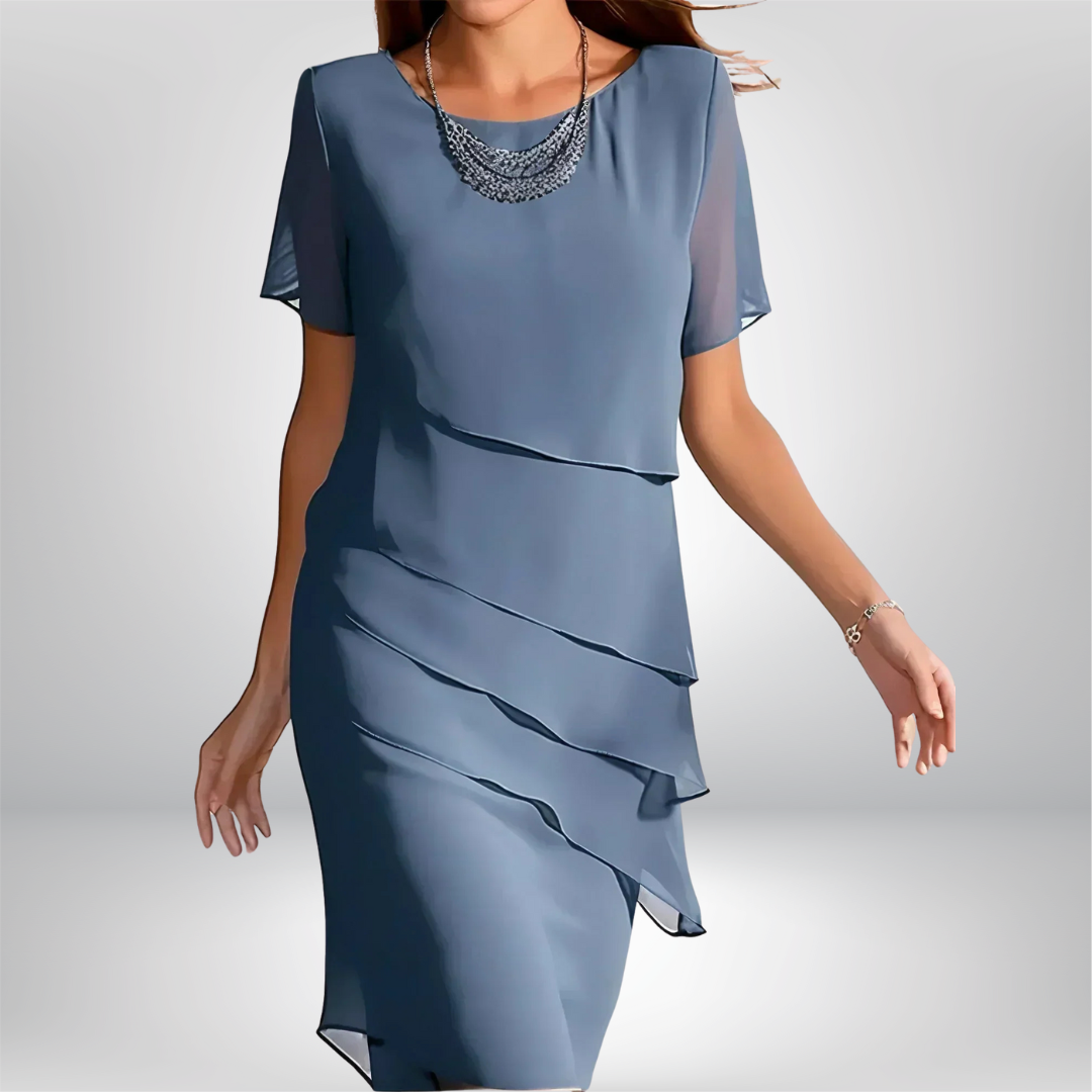 Effortless Dress for Women with Short Sleeve