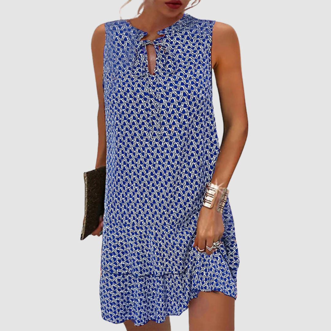 Stylish Evening Dress for Women with Sleeveless Formal Wedding Guest Style