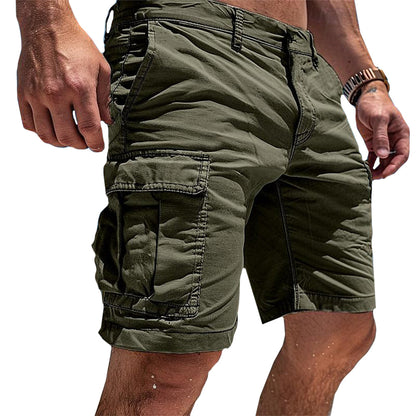 Comfortable Flowy Cargo Shorts for Men with Pockets Casual Style