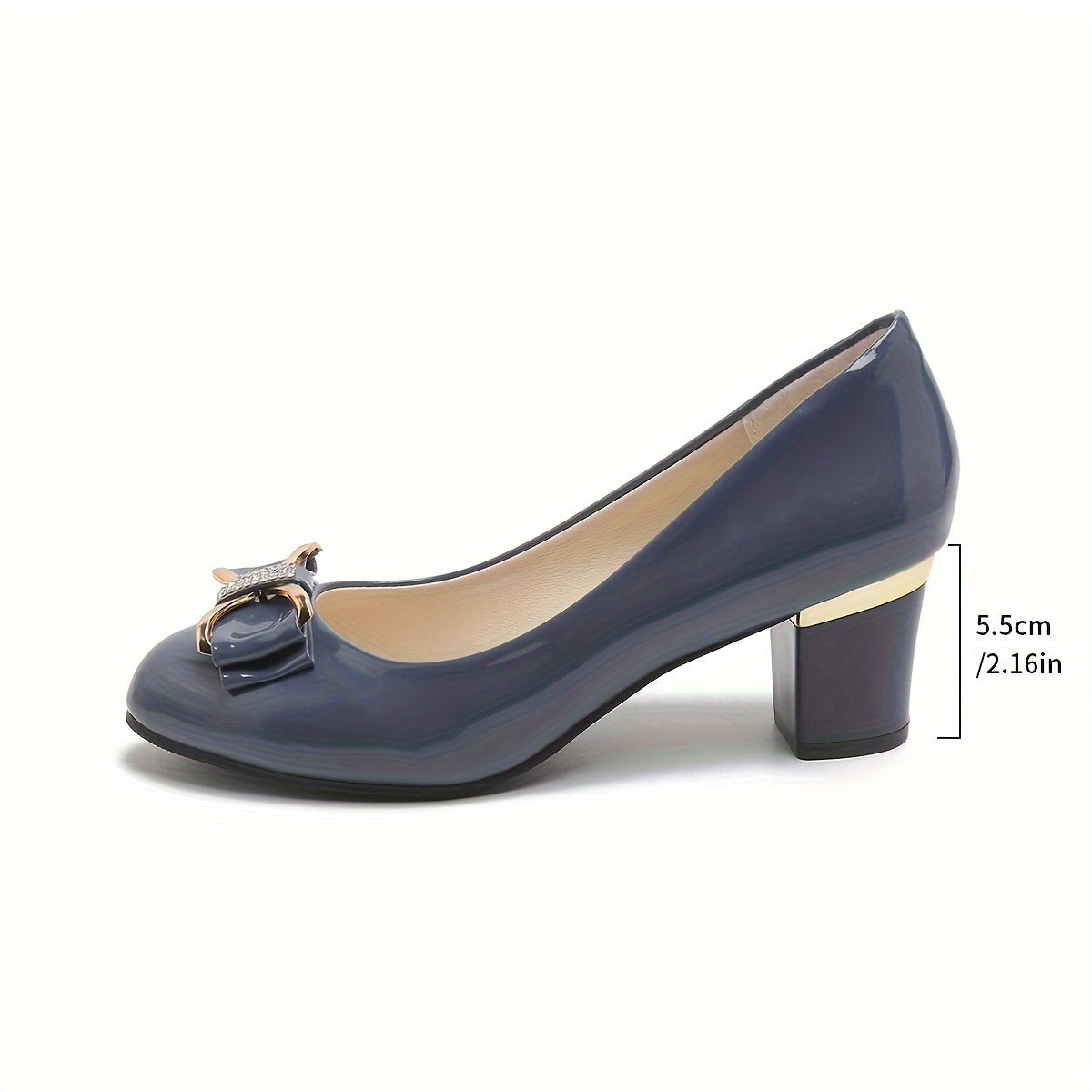 Comfortable Heels for Women with Bow Cushioned Style