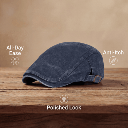 Classic Cap for Men with Vintage Acid Design