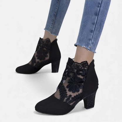 Comfortable Heels for Women with Orthopedic Breathable Cushioned Style