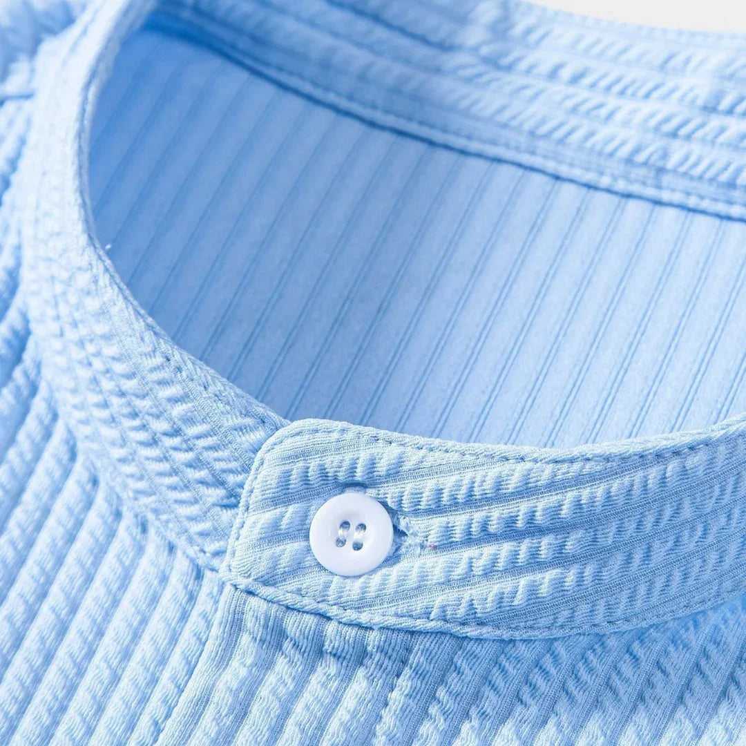 Comfortable Shirt for Men with Stand Collar