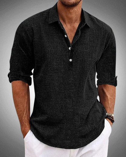 Stylish Flowy Button Down Shirt for Men
