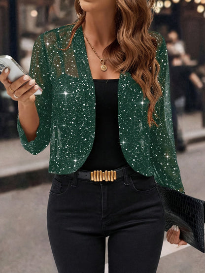 Stylish Jacket for Women with Elbow Sleeve Cropped
