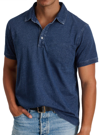 Stylish Flowy Polo Shirt for Men