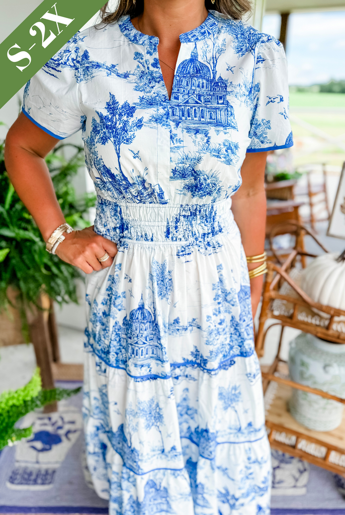 Stylish Maxi Dress for Women with V Neck Short Sleeve