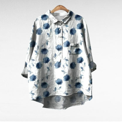 Effortless Breezy Floral Blouse for Women