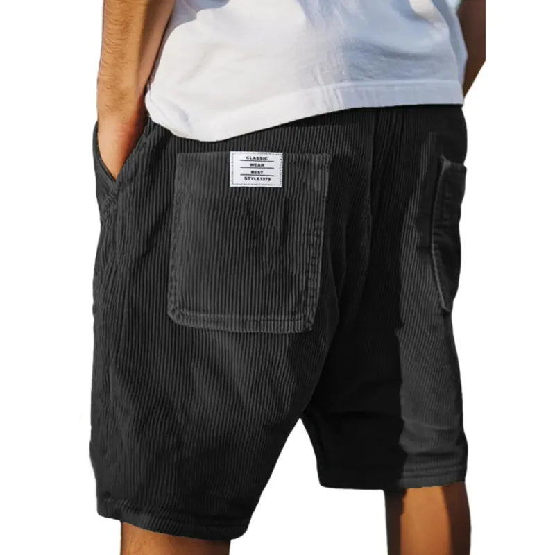 Classic Shorts for Men with Pockets Casual Style