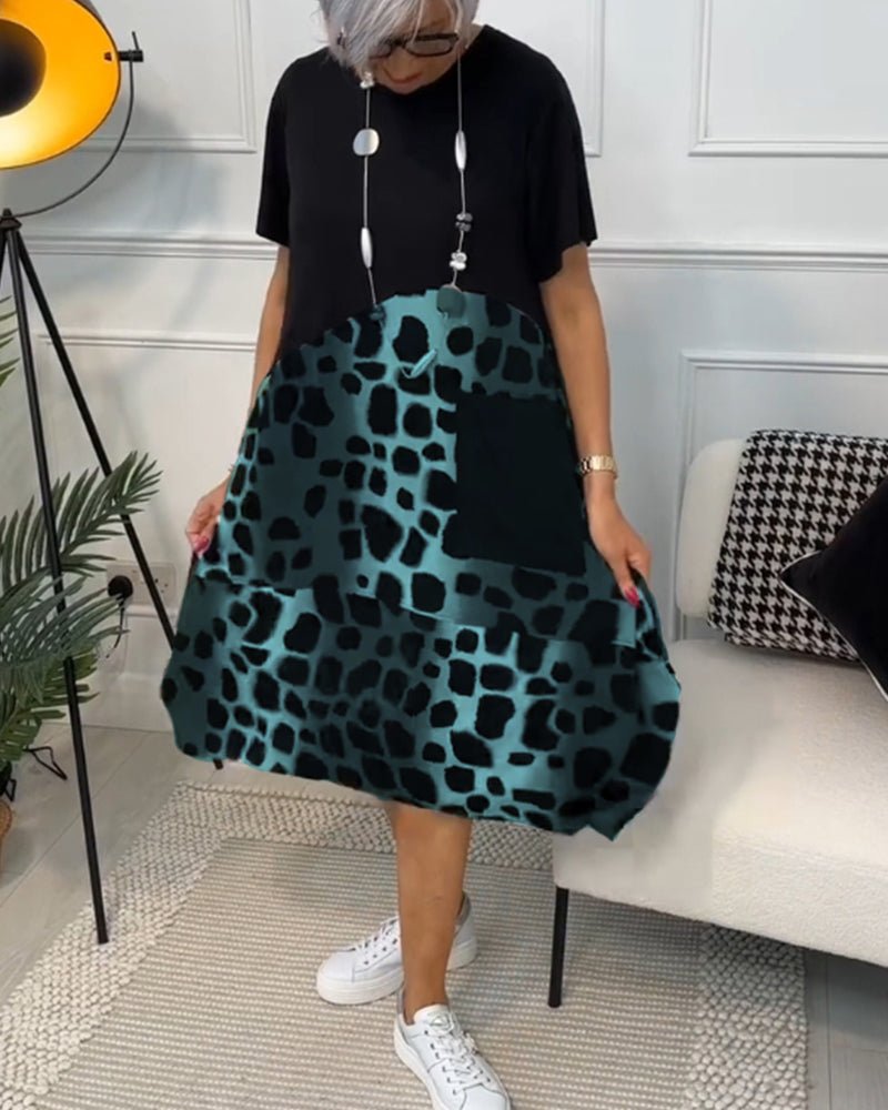 Elegant Flowy Midi Dress for Women