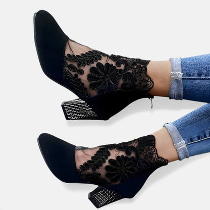 Comfortable Heels for Women with Orthopedic Breathable Cushioned Style