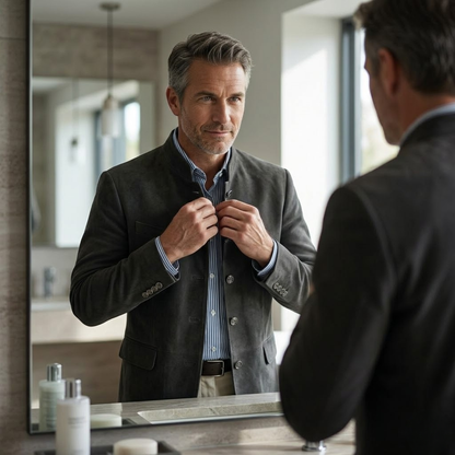 Classic Cardigan Sweater for Men