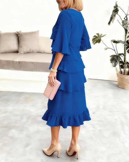 Stylish Mini Dress for Women with A Line