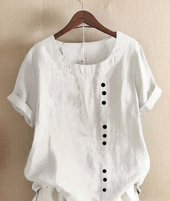 Effortless Blouse for Women with Asymmetrical